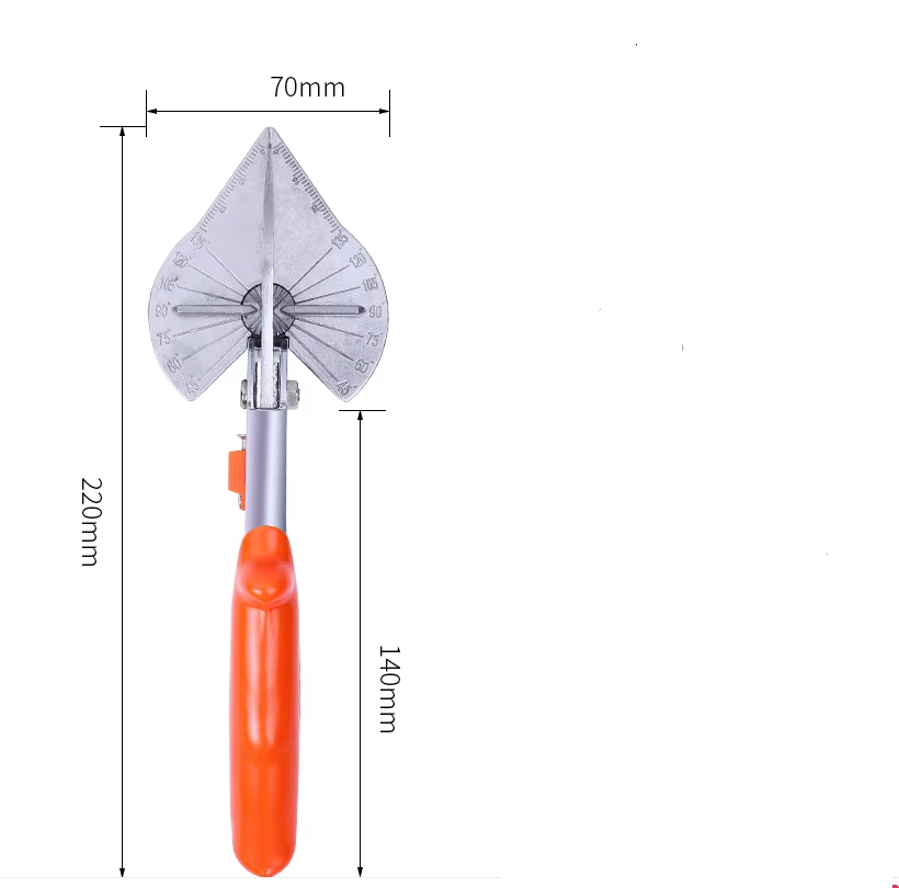 Separently Led Neon Sign 45 135 Degree Multi Angle Wire Duct Cutter PVC Pipe Trunking Scissors Woodworking Trim Cutting Tools for Professional Electricians and DIY Enthusiasts Precise Cutting for Trun - Image 3