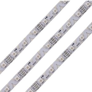 12V 84leds pxiel full color S shape led strip light